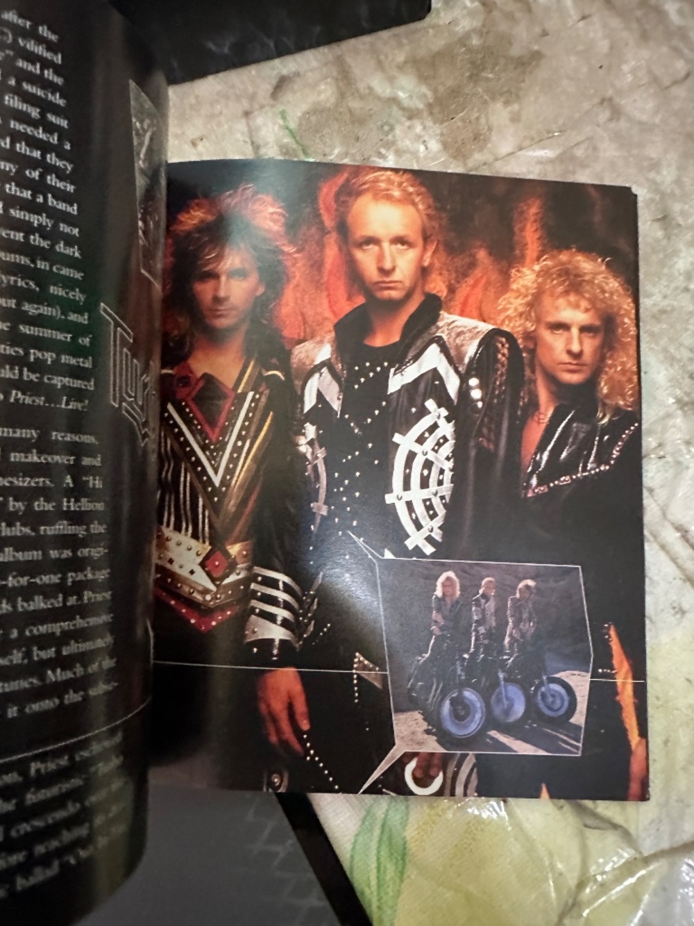 Judas Priest Metalogy 4CD/DVD 2004 Sony Box Set Booklet 80s Metal - Picture 12 of 15